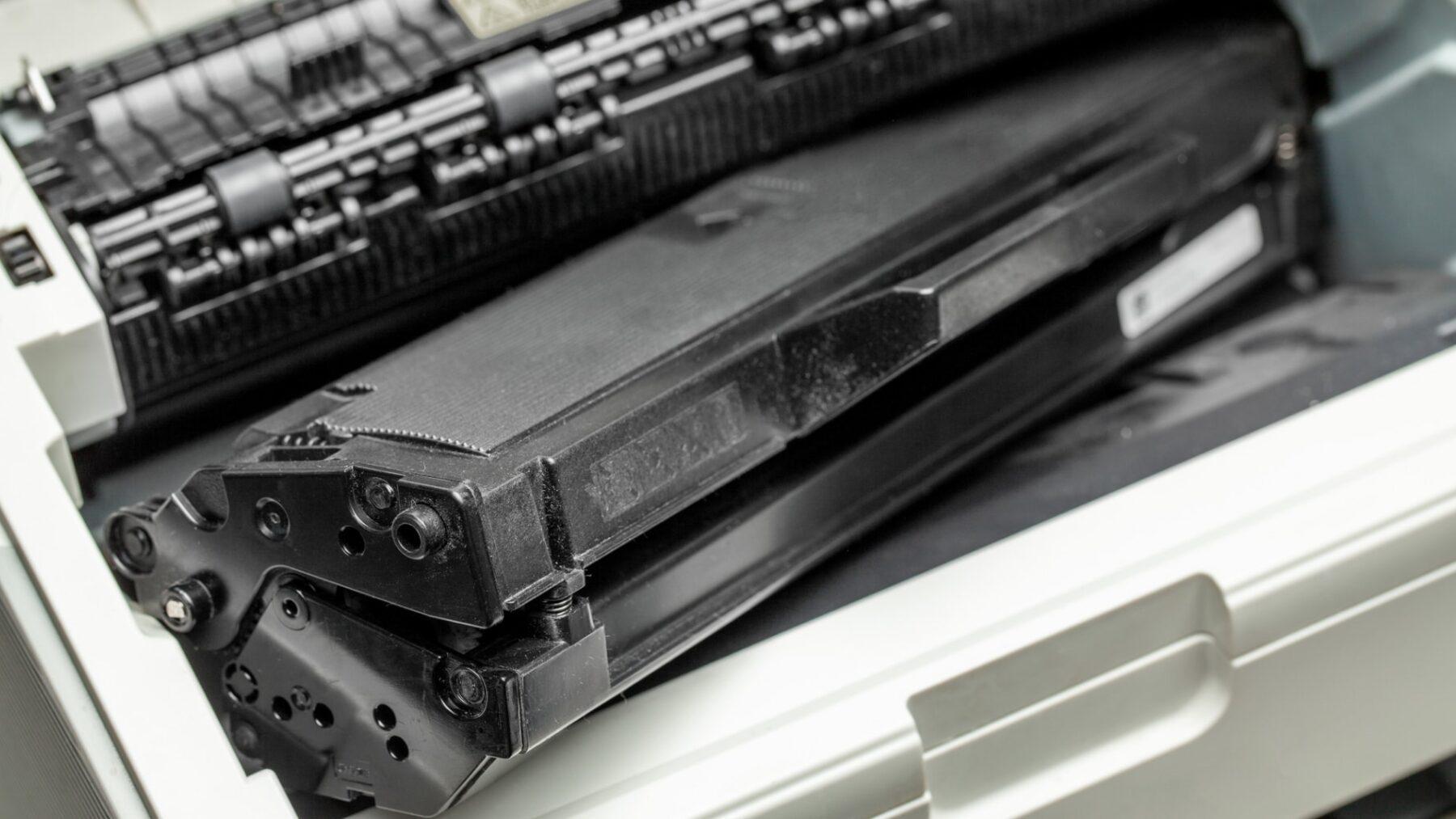 black ink cartridge printer fixes
