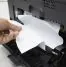 A paper jam issue in a printer.